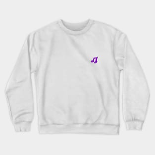 Music Note Doodle Art Crewneck Sweatshirt